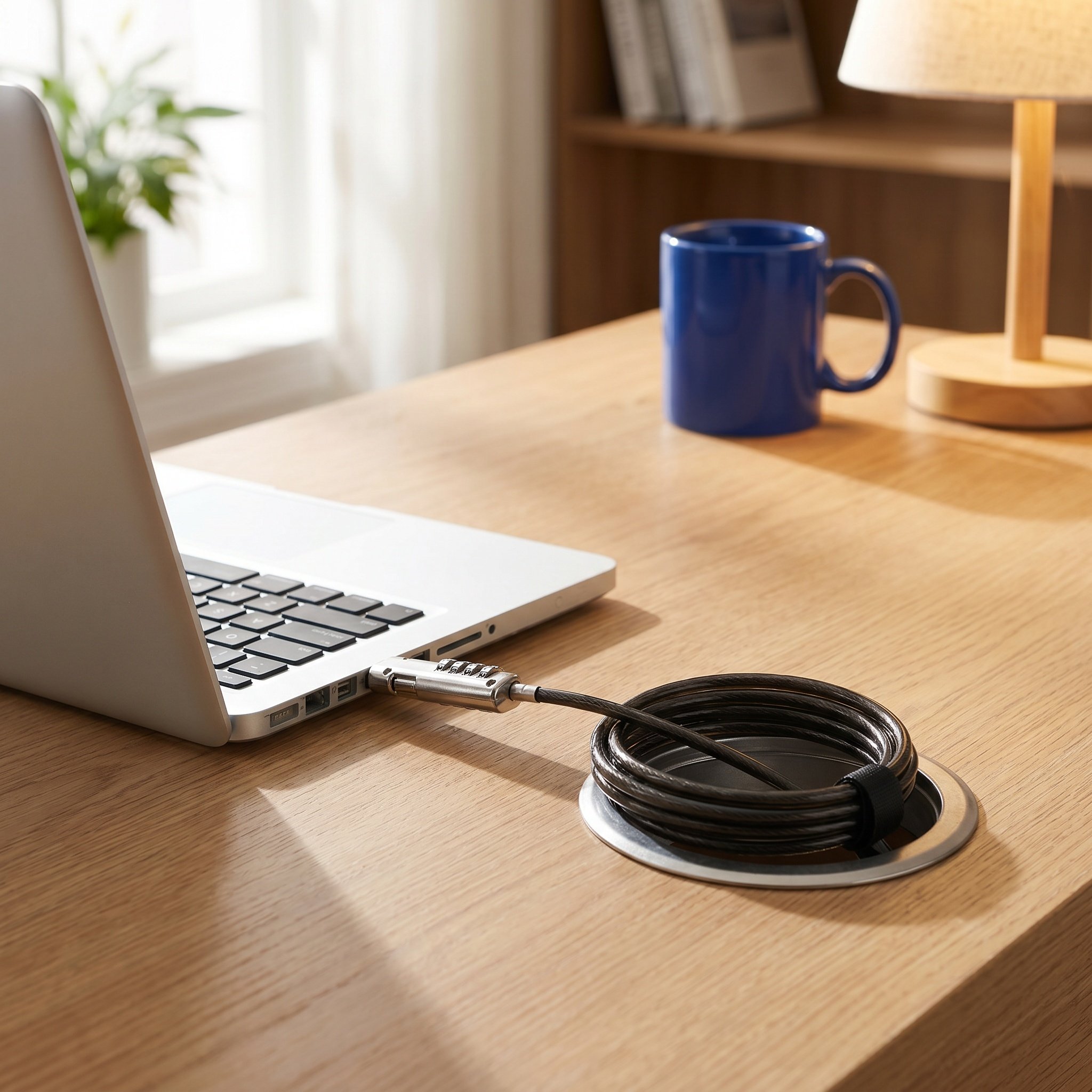 Cable Lock Flexible - Cabo de segurança portátil em liga
