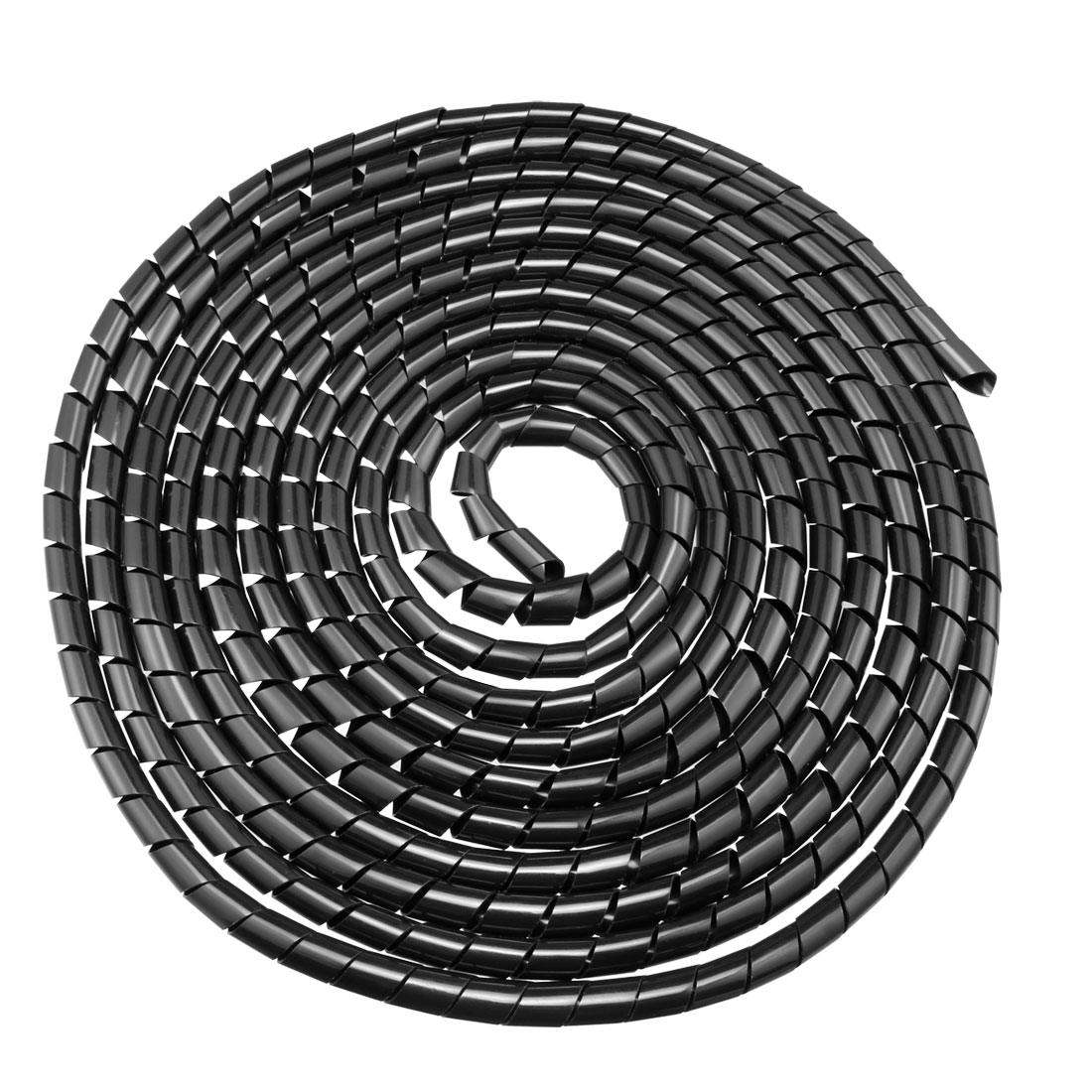 Cable Lock Flexible - Organizador de cabo espiral flexível, envoltório