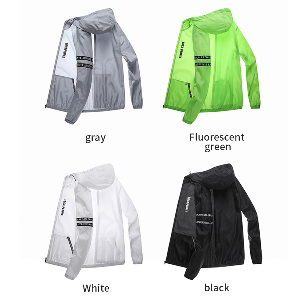 Cycling Commuter Jacket - Proteção solar masculino verão ciclismo jaqueta