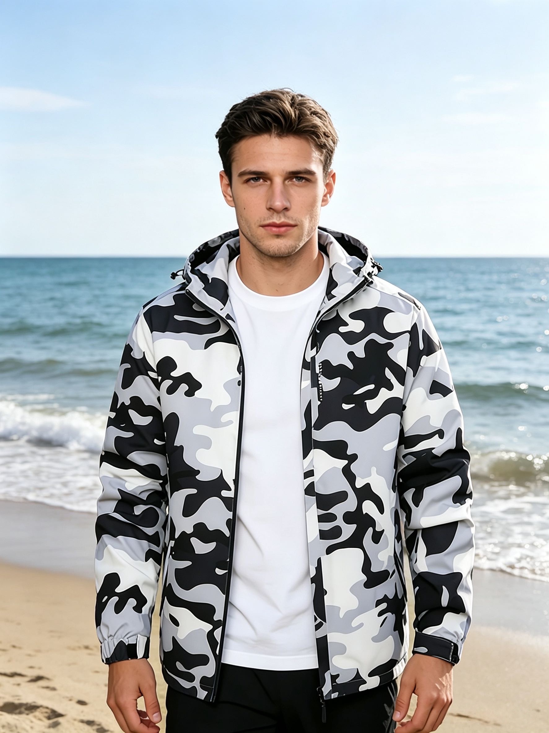 Cycling Commuter Jacket - Jaqueta masculina de corte solto para
