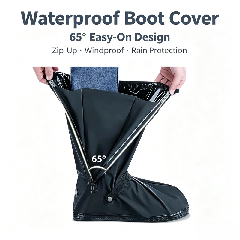 Cycling Commute Shoes - Capas Refletivas para Botas de Chuva
