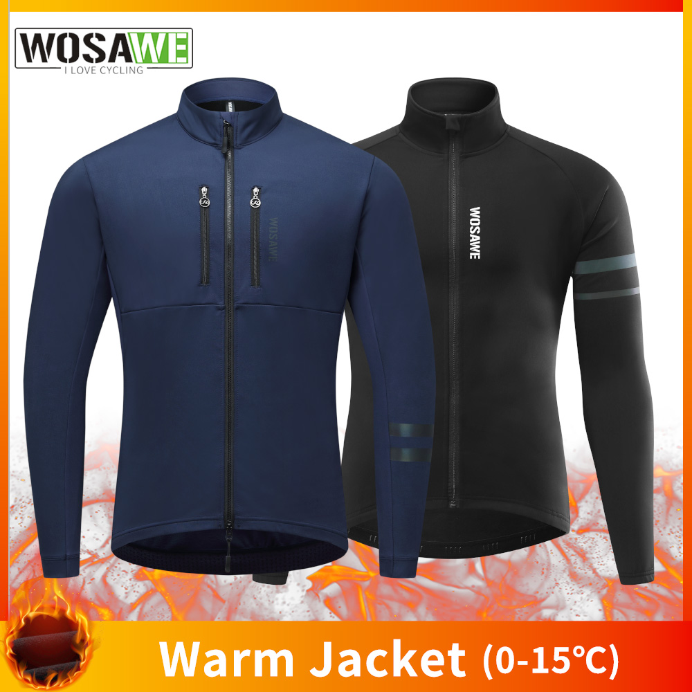 Cycling Commuter Jacket - Wosawe jaqueta de ciclismo inverno casaco