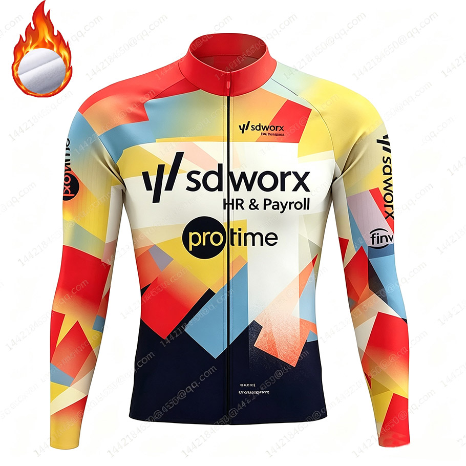 Cycling Commuter Jacket - SD Worx 2026 Team-Thermal Fleece Jaqueta