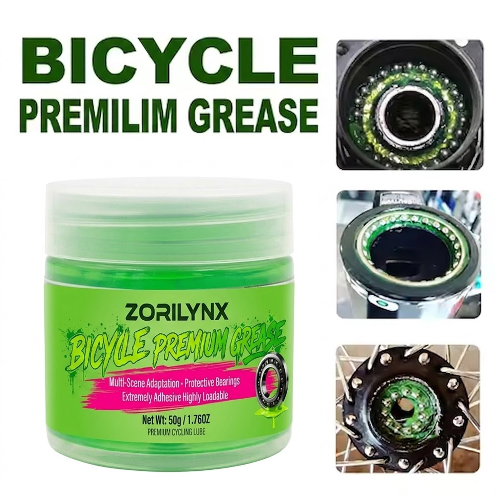 Grease Waterproof Bike - Graxa Sintética Verde Impermeável 50g para