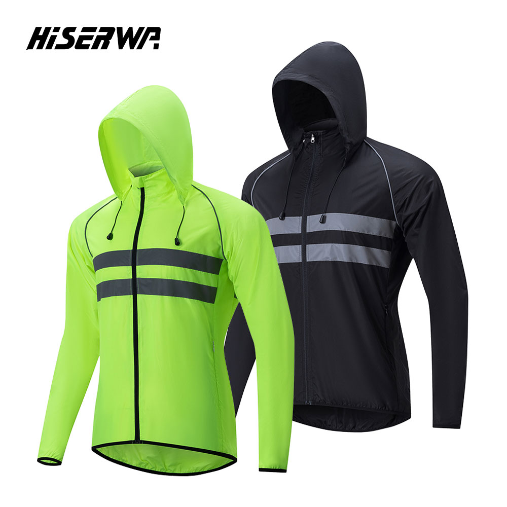 Cycling Commuter Jacket - Jaqueta de Ciclismo HISERWA Corta-Vento Impermeável