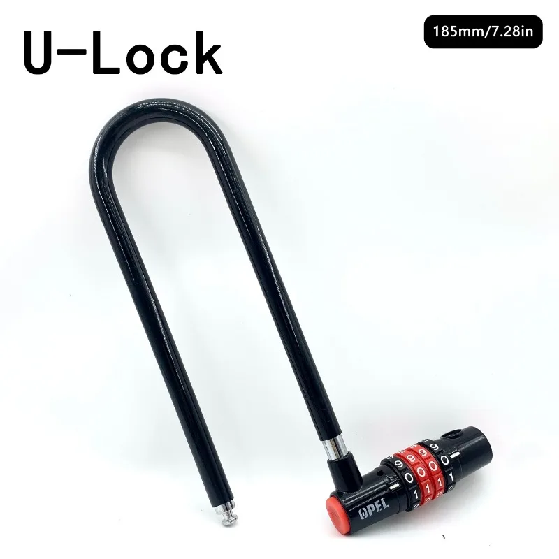 Cadeado U-Lock Antifurto de Co - Cable Lock Flexible avaliação e preço