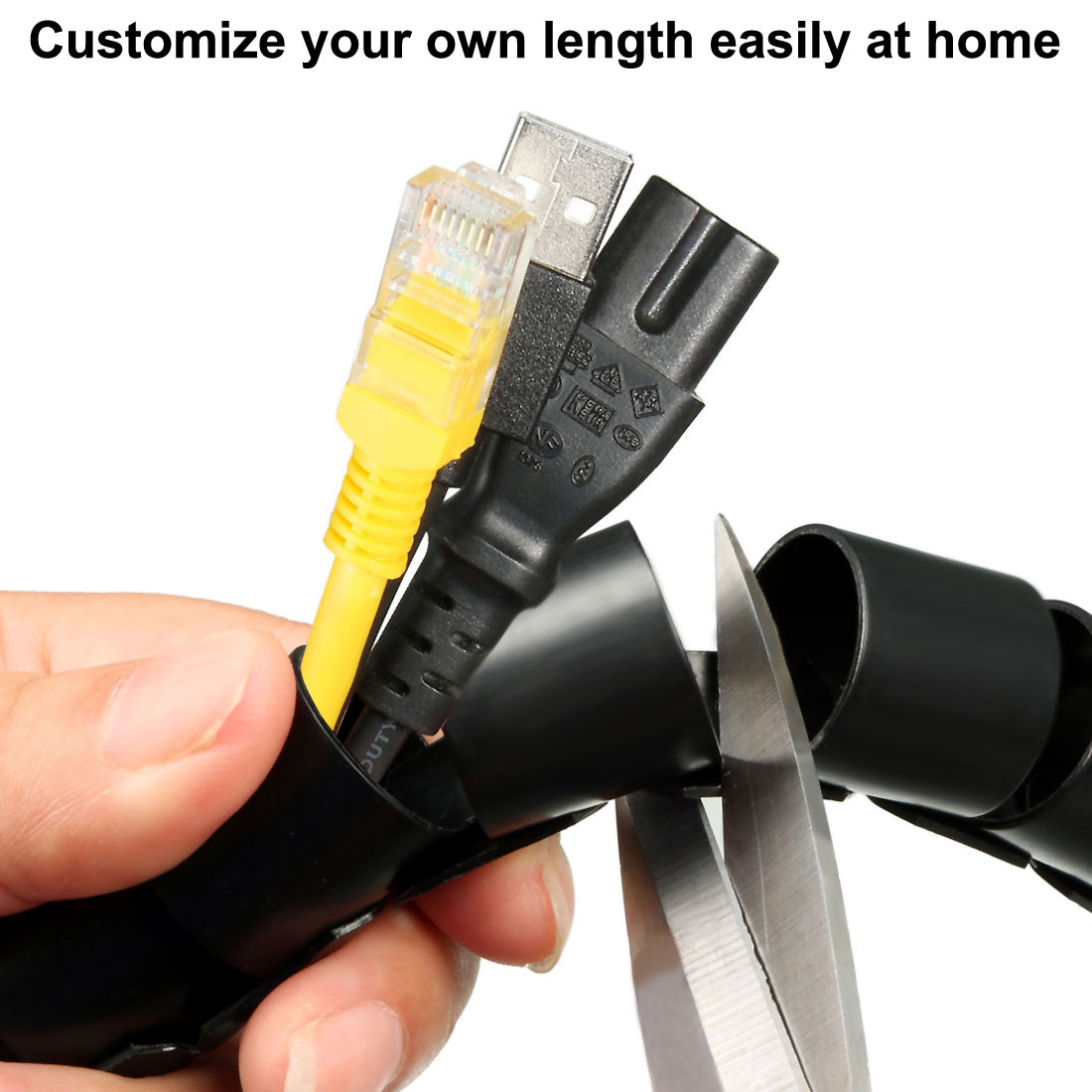 Organizador de cabo espiral fl - Cable Lock Flexible avaliação e preço