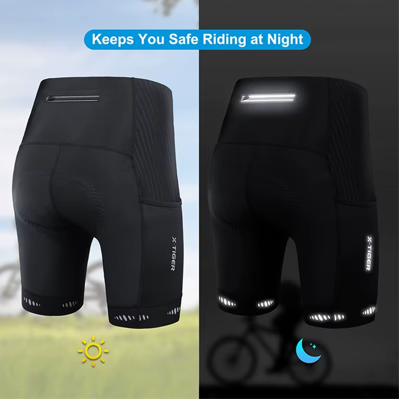 X-TIGER 5D Shorts acolchoados  - Cycling Commuter Clothing avaliação e preço