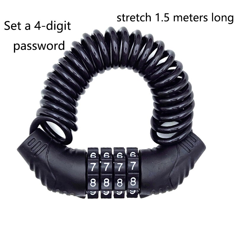 Cadeado Portátil de Combinação - Cable Lock Flexible avaliação e preço