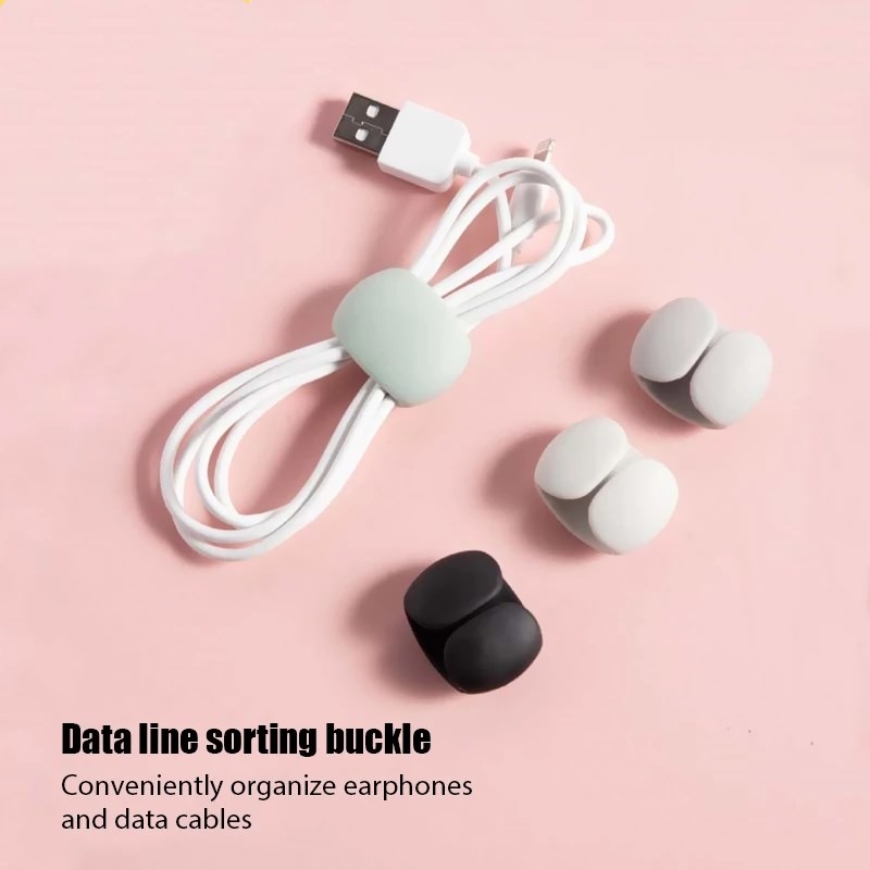 Cabo de silicone organizador u - Cable Lock Flexible avaliação e preço