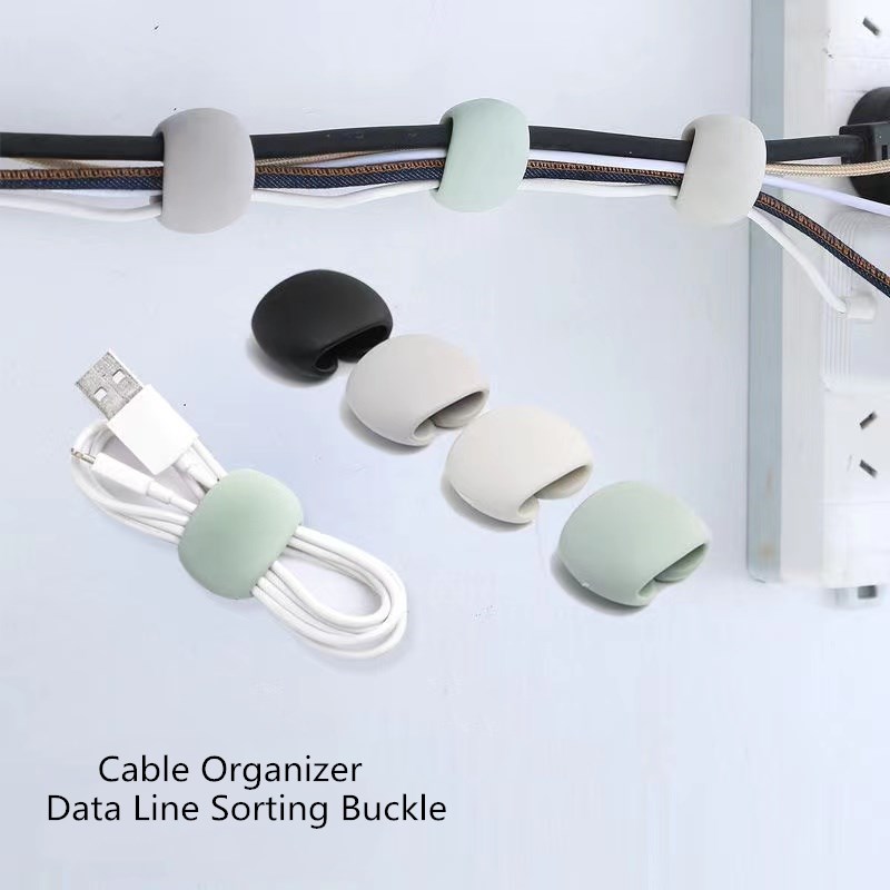 Cabo de silicone organizador u - Cable Lock Flexible avaliação e preço