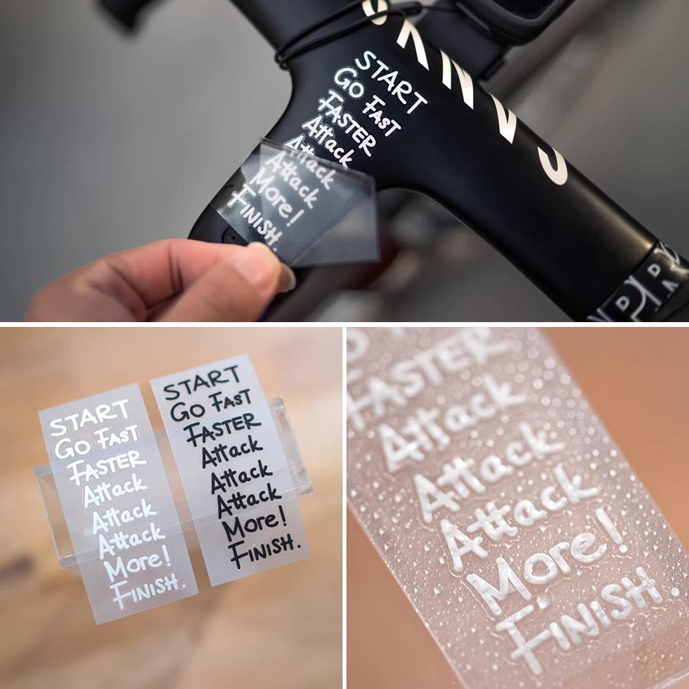 Adesivo de Vinil Impermeável c - Cycling Quote avaliação e preço