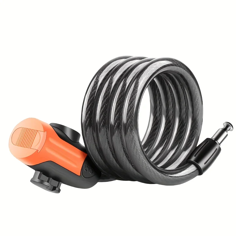 1 Conjunto de Cadeado de Bicic - Cable Lock Flexible avaliação e preço