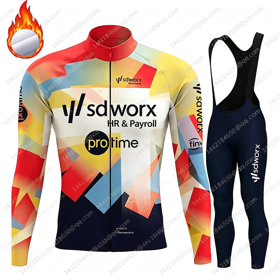 SD Worx 2026 Team-Thermal Flee - Cycling Commuter Jacket avaliação e preço