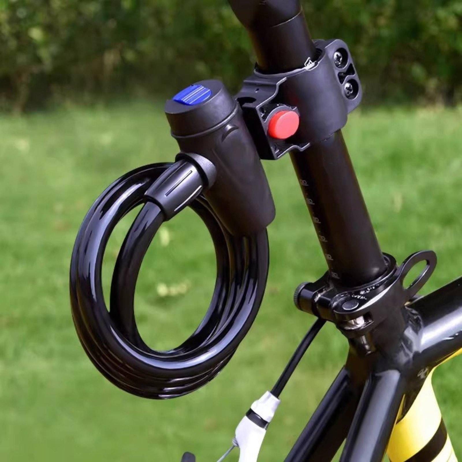 Cadeado de Bicicleta Antifurto - Cable Lock Flexible avaliação e preço