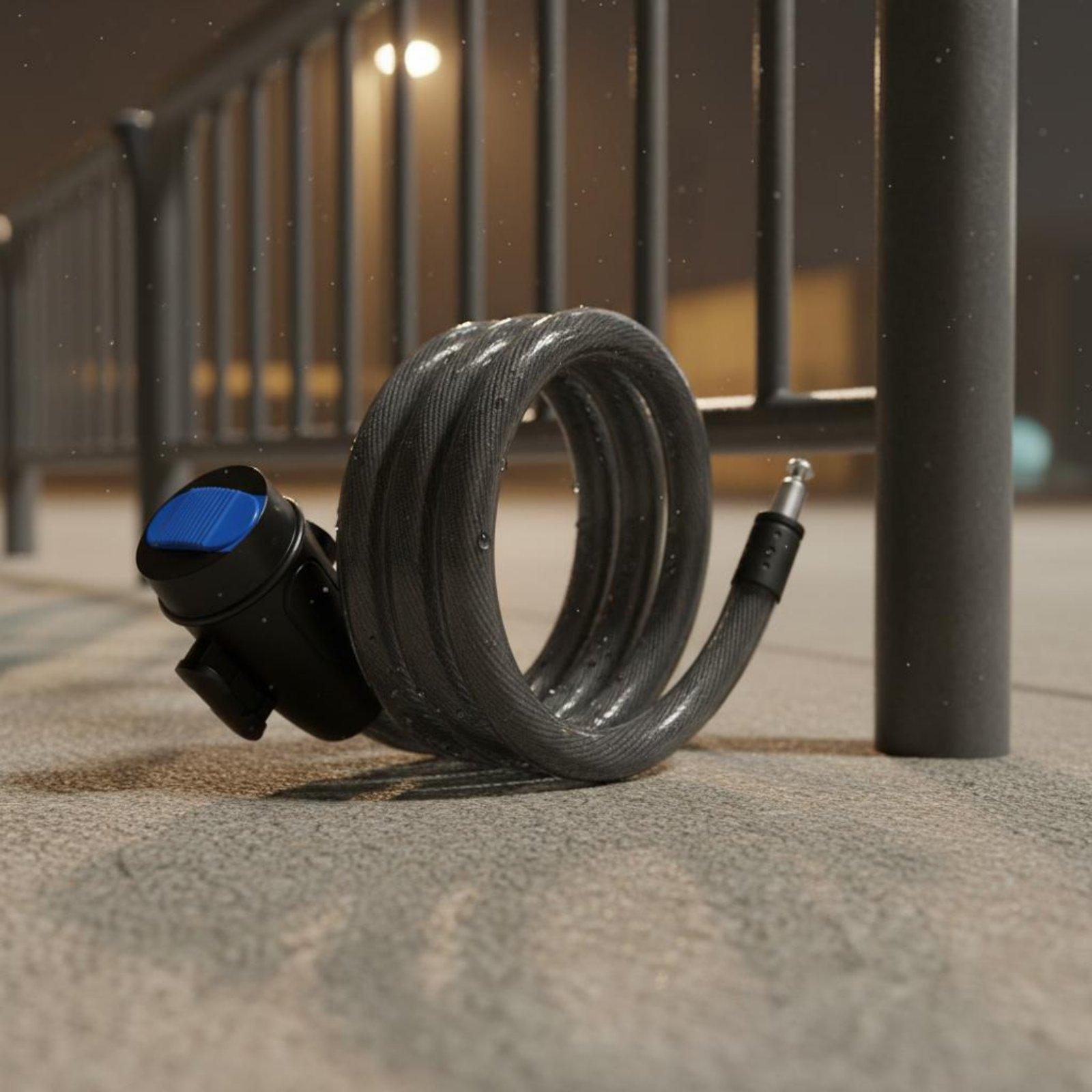 Cadeado de Bicicleta Antifurto - Cable Lock Flexible avaliação e preço