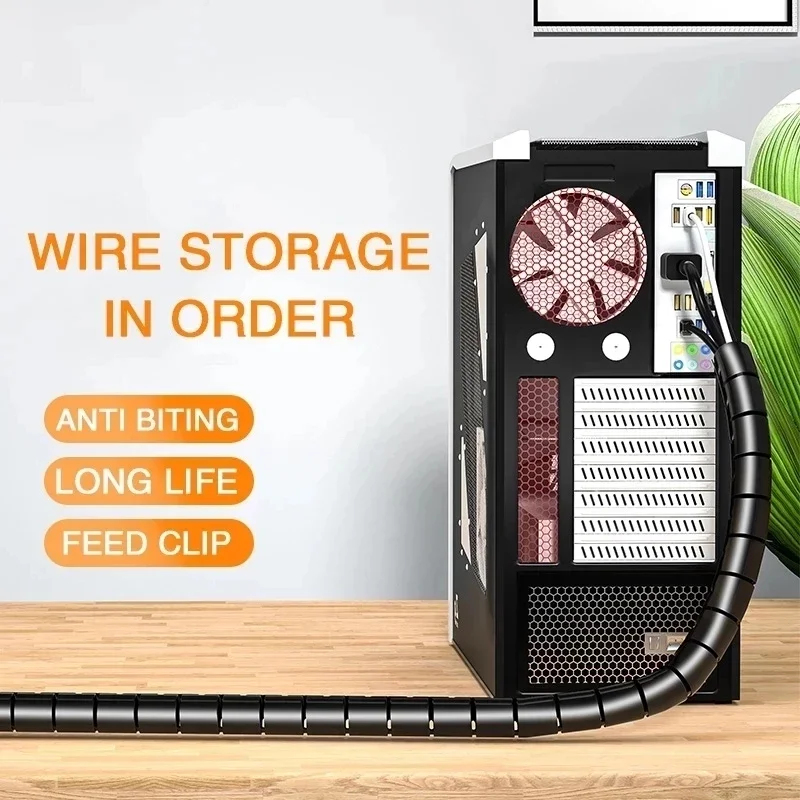 1/3 Peças 2M Protetor de Cabo  - Cable Lock Flexible avaliação e preço